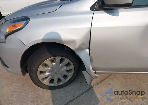 2019 Nissan Versa 1.6 S+ from USA, damaged, VIN 3N1CN7AP5KL832168